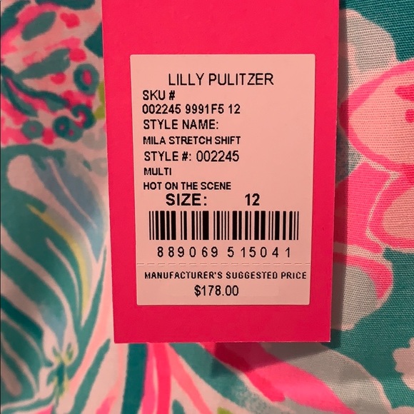 🌺Lilly Pulitzer Mila Stretch Shift Dress🌺 - Picture 8 of 8